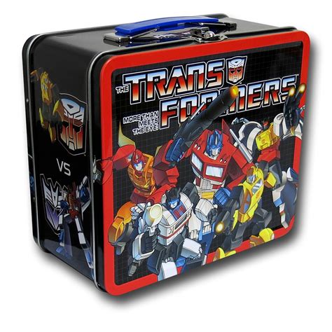 transformers metal lunch box for sale 